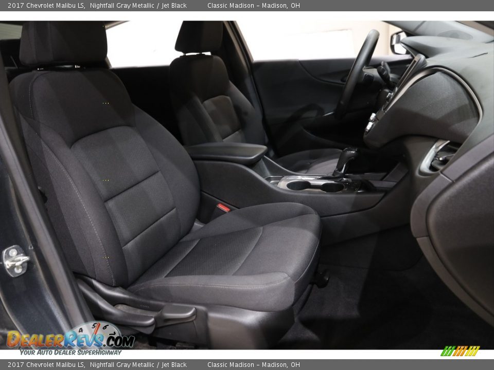 2017 Chevrolet Malibu LS Nightfall Gray Metallic / Jet Black Photo #12