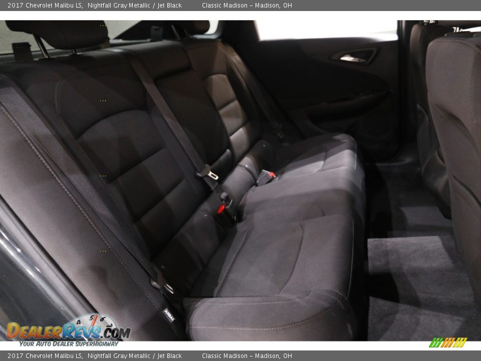 2017 Chevrolet Malibu LS Nightfall Gray Metallic / Jet Black Photo #13