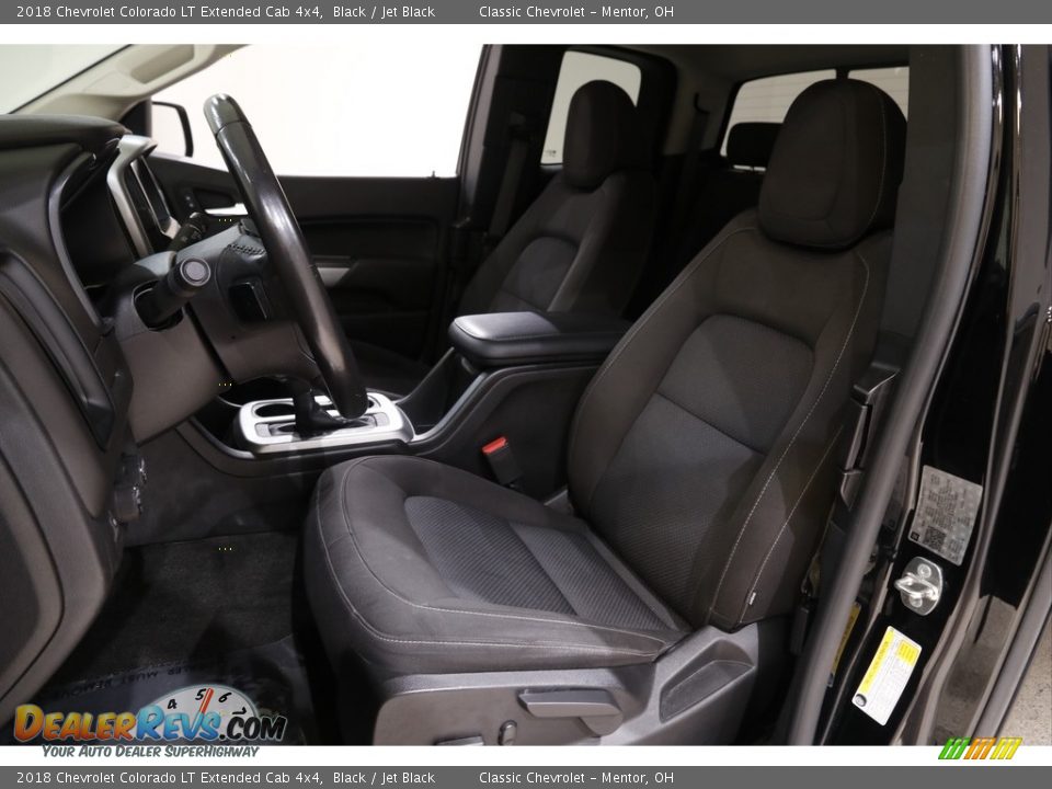 2018 Chevrolet Colorado LT Extended Cab 4x4 Black / Jet Black Photo #5