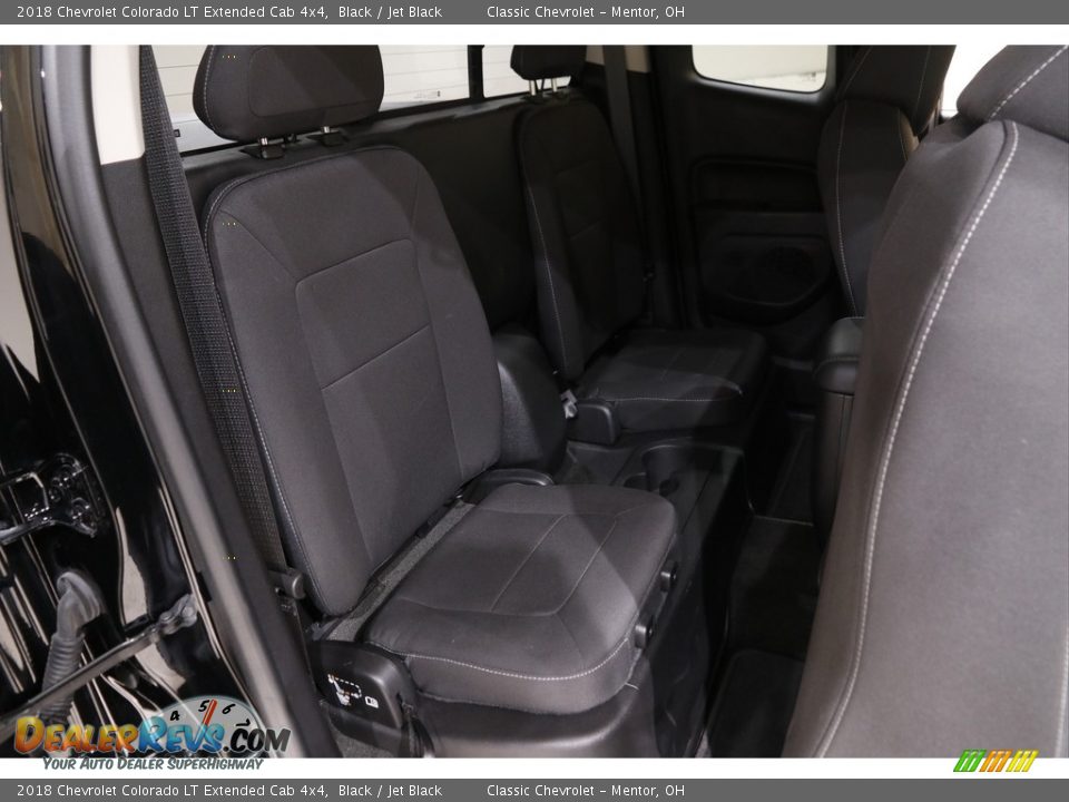 2018 Chevrolet Colorado LT Extended Cab 4x4 Black / Jet Black Photo #16