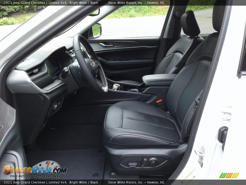 2021 Jeep Grand Cherokee L Limited 4x4 Bright White / Black Photo #10