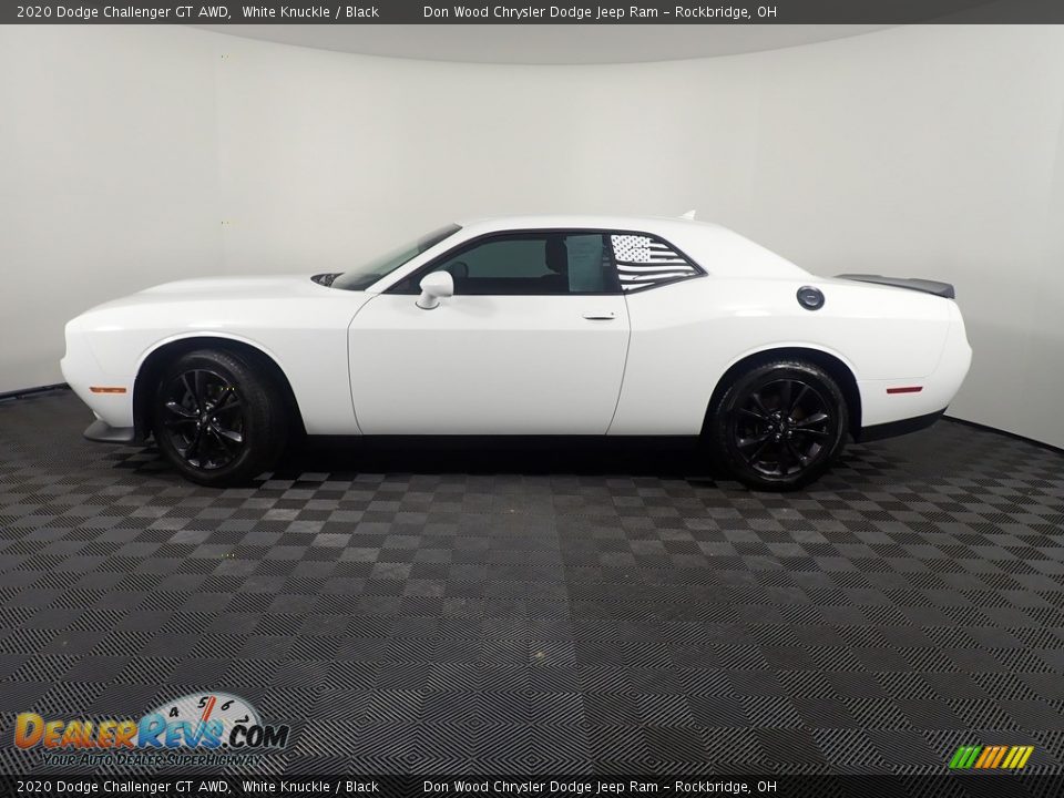 2020 Dodge Challenger GT AWD White Knuckle / Black Photo #7