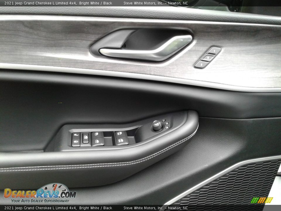 2021 Jeep Grand Cherokee L Limited 4x4 Bright White / Black Photo #11