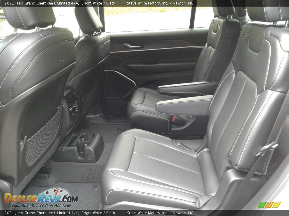 2021 Jeep Grand Cherokee L Limited 4x4 Bright White / Black Photo #13