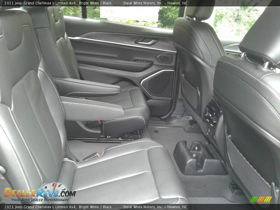 2021 Jeep Grand Cherokee L Limited 4x4 Bright White / Black Photo #15