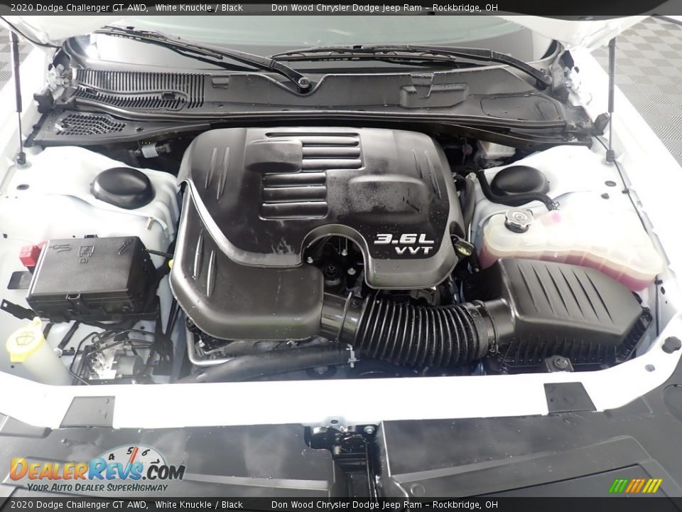 2020 Dodge Challenger GT AWD White Knuckle / Black Photo #14