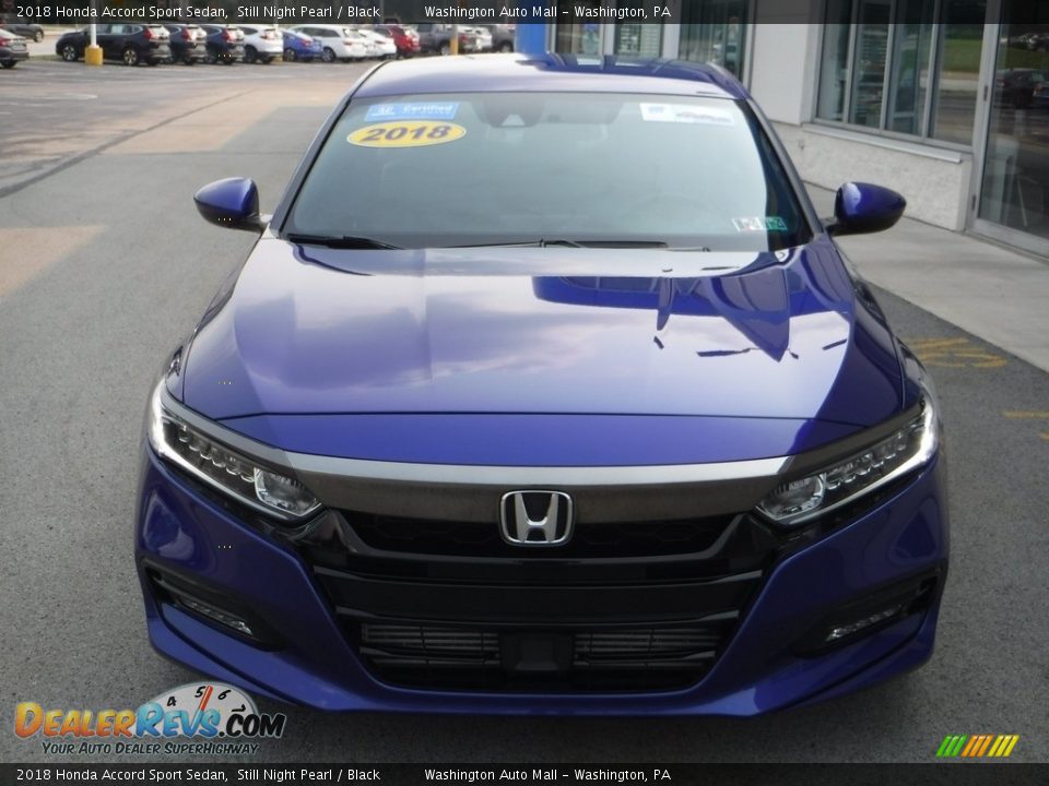 2018 Honda Accord Sport Sedan Still Night Pearl / Black Photo #4