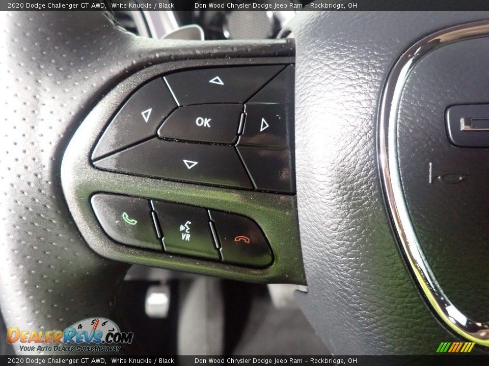 2020 Dodge Challenger GT AWD White Knuckle / Black Photo #20