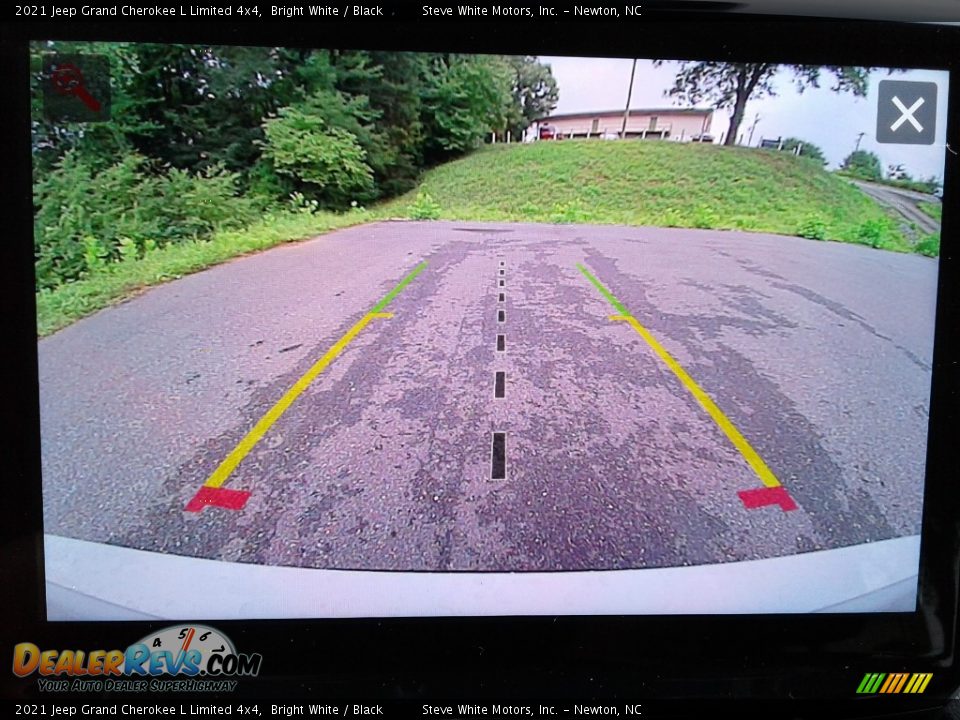 2021 Jeep Grand Cherokee L Limited 4x4 Bright White / Black Photo #24