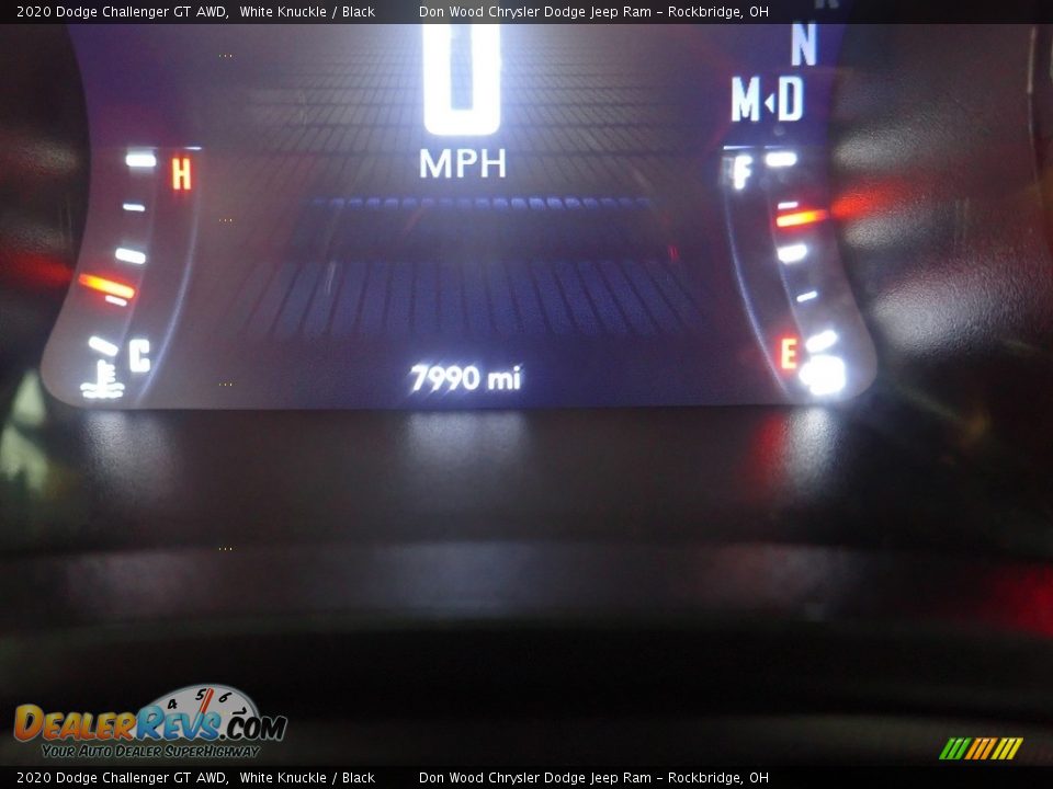 2020 Dodge Challenger GT AWD White Knuckle / Black Photo #34