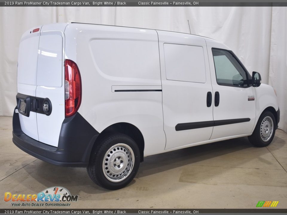 2019 Ram ProMaster City Tradesman Cargo Van Bright White / Black Photo #2