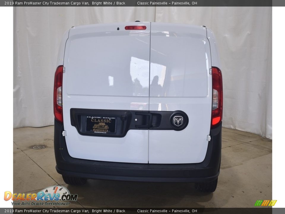 2019 Ram ProMaster City Tradesman Cargo Van Bright White / Black Photo #3