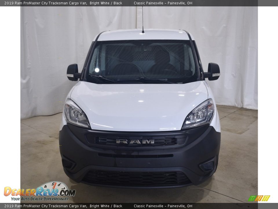 2019 Ram ProMaster City Tradesman Cargo Van Bright White / Black Photo #4