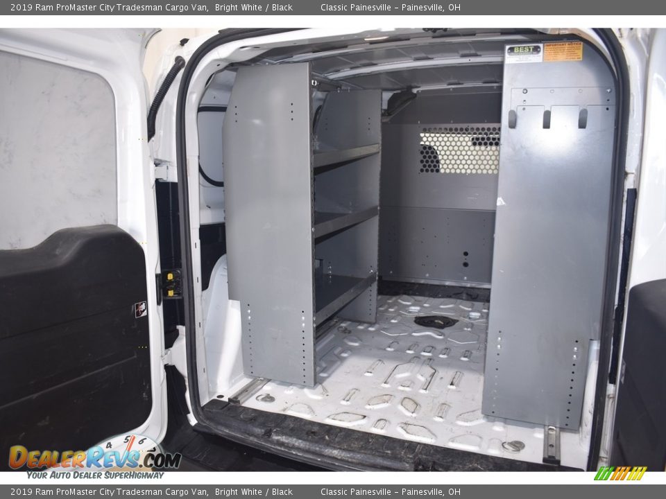 2019 Ram ProMaster City Tradesman Cargo Van Bright White / Black Photo #7