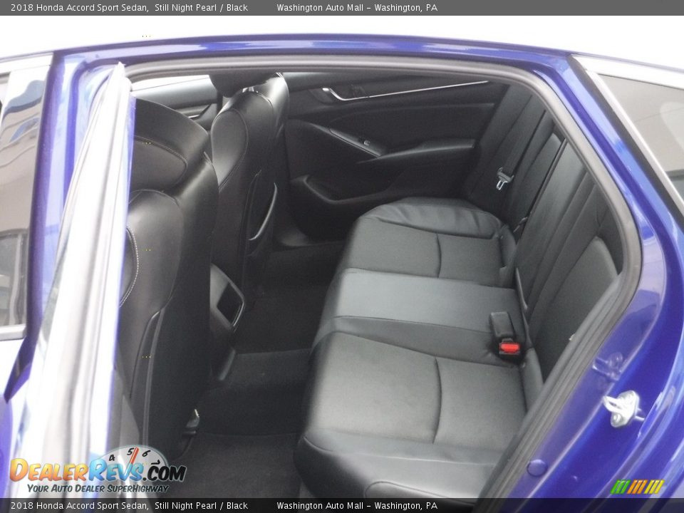 2018 Honda Accord Sport Sedan Still Night Pearl / Black Photo #26