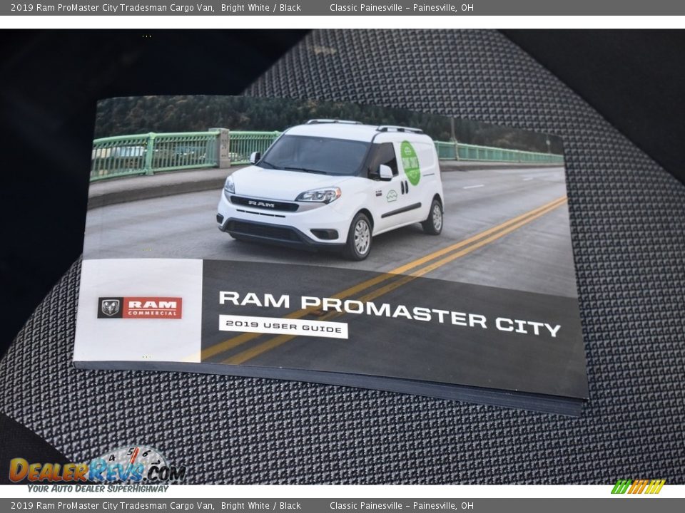 2019 Ram ProMaster City Tradesman Cargo Van Bright White / Black Photo #16