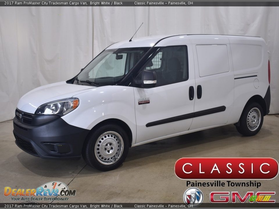 2017 Ram ProMaster City Tradesman Cargo Van Bright White / Black Photo #1