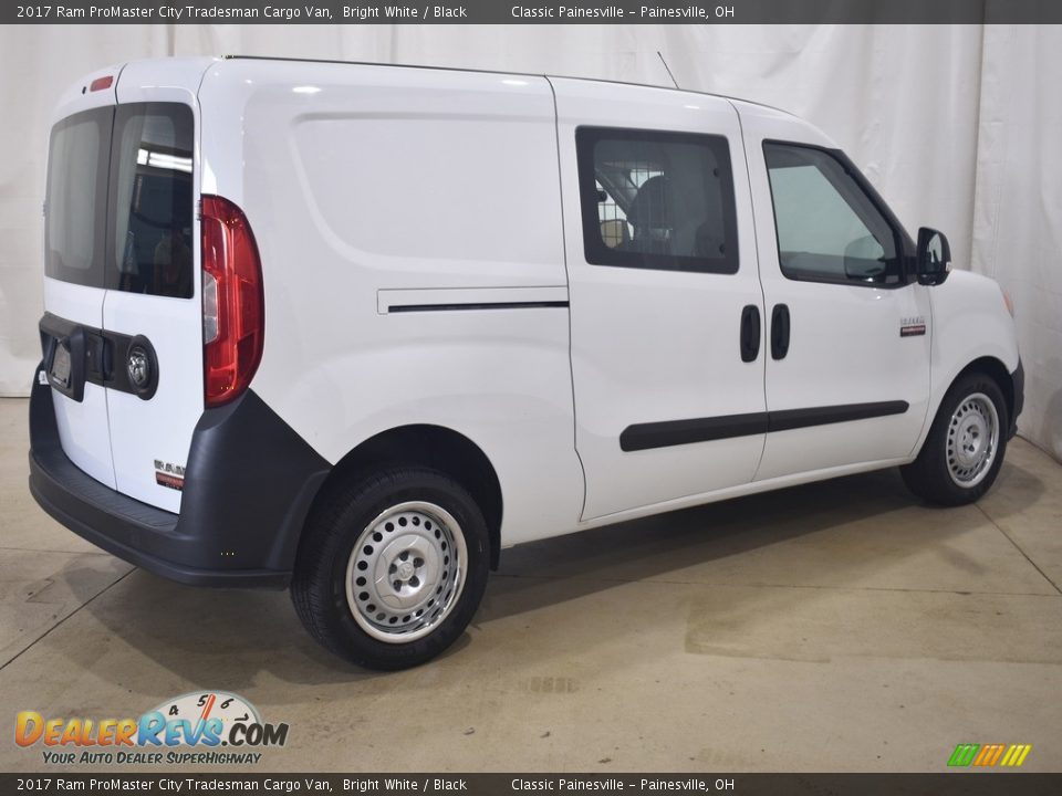 2017 Ram ProMaster City Tradesman Cargo Van Bright White / Black Photo #2