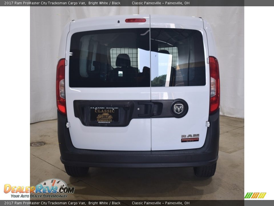 2017 Ram ProMaster City Tradesman Cargo Van Bright White / Black Photo #3