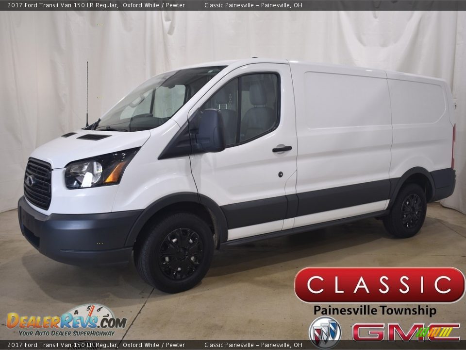 2017 Ford Transit Van 150 LR Regular Oxford White / Pewter Photo #1