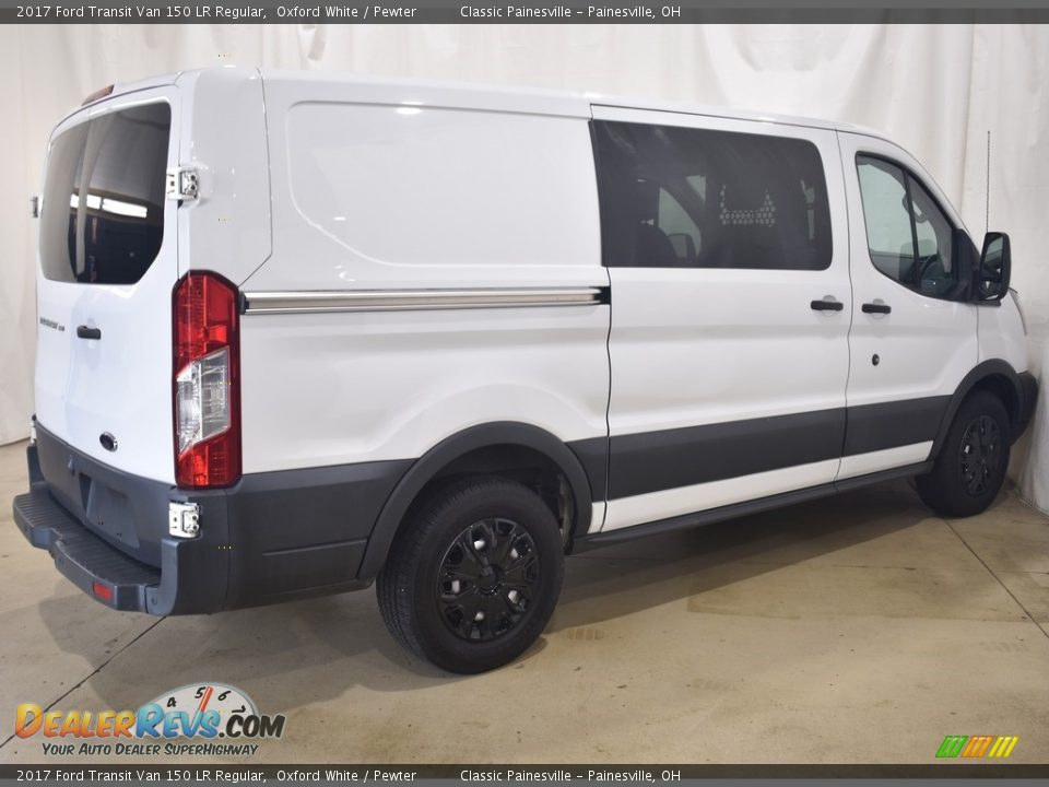 2017 Ford Transit Van 150 LR Regular Oxford White / Pewter Photo #2