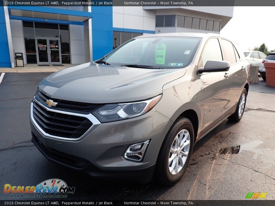 2019 Chevrolet Equinox LT AWD Pepperdust Metallic / Jet Black Photo #2