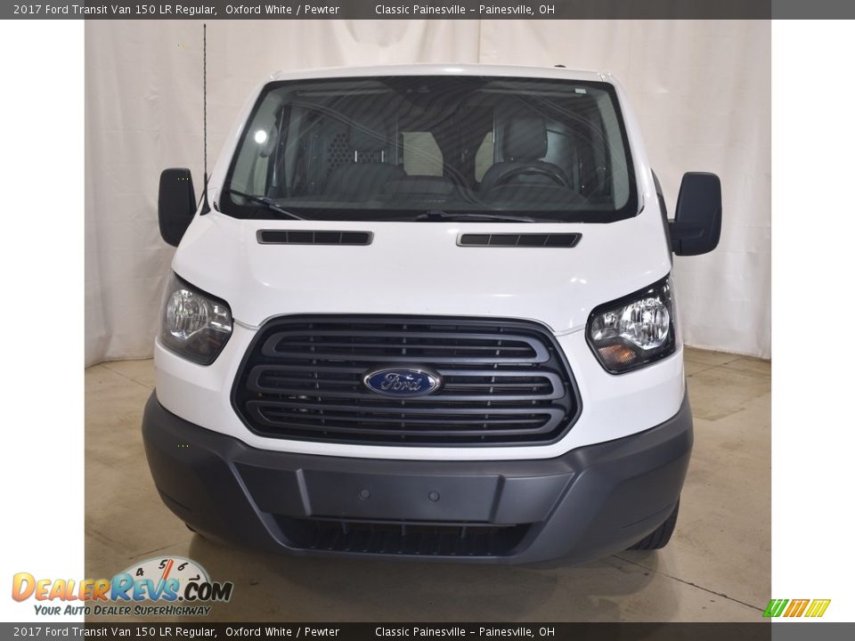 2017 Ford Transit Van 150 LR Regular Oxford White / Pewter Photo #4