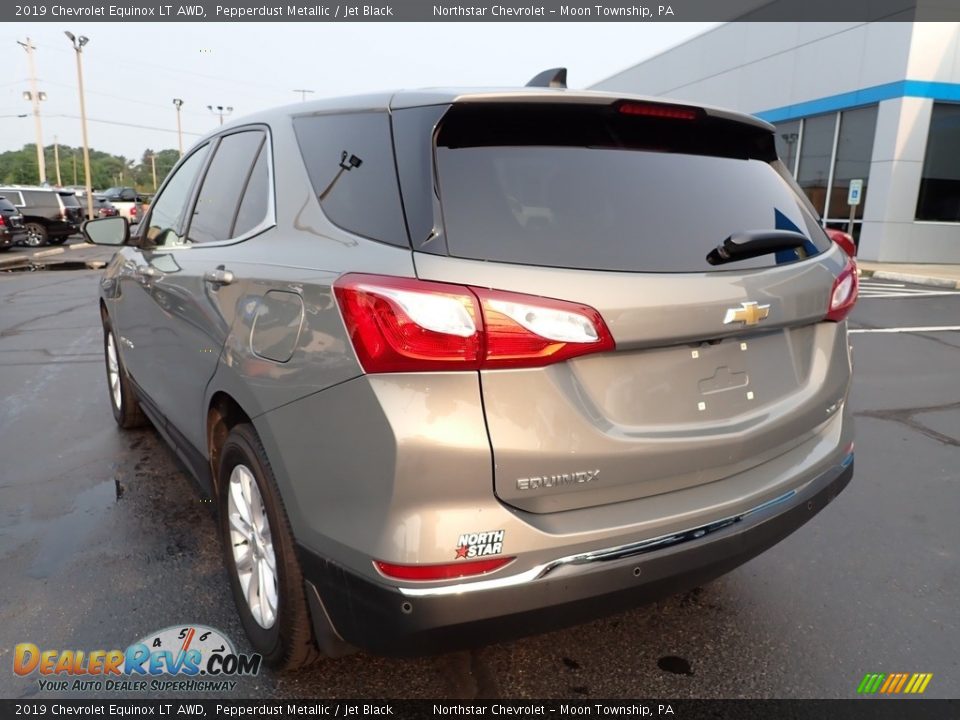 2019 Chevrolet Equinox LT AWD Pepperdust Metallic / Jet Black Photo #5