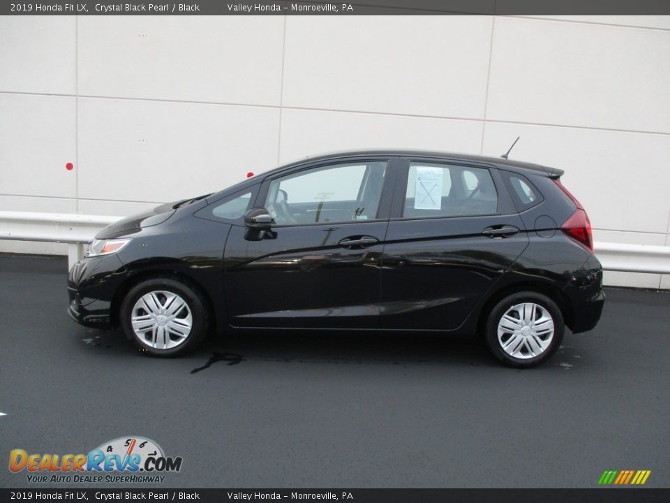 2019 Honda Fit LX Crystal Black Pearl / Black Photo #2