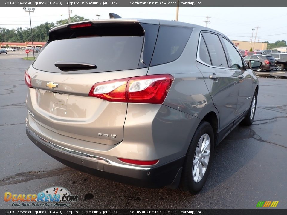 2019 Chevrolet Equinox LT AWD Pepperdust Metallic / Jet Black Photo #8