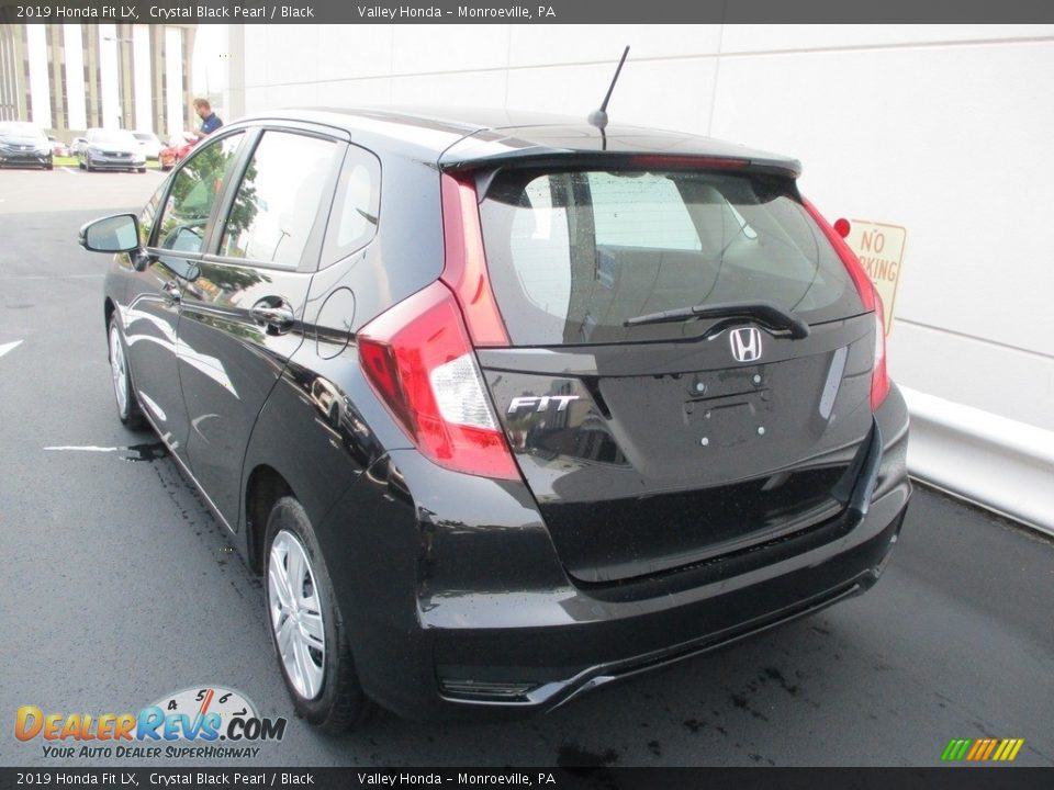 2019 Honda Fit LX Crystal Black Pearl / Black Photo #3