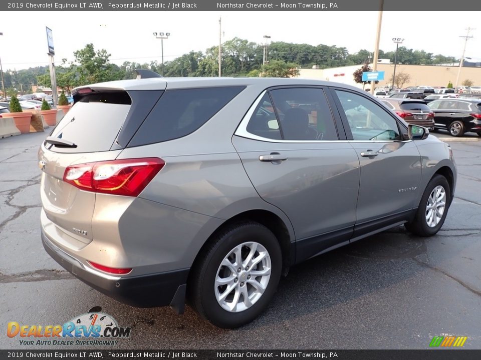 2019 Chevrolet Equinox LT AWD Pepperdust Metallic / Jet Black Photo #9