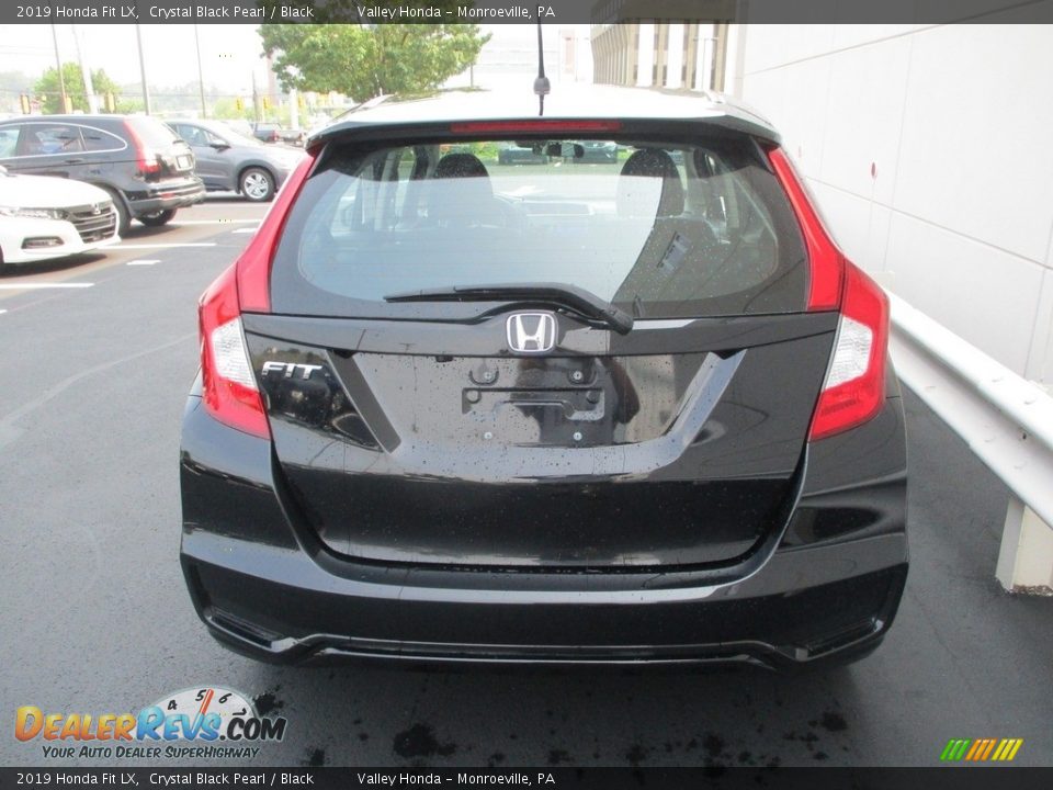 2019 Honda Fit LX Crystal Black Pearl / Black Photo #4