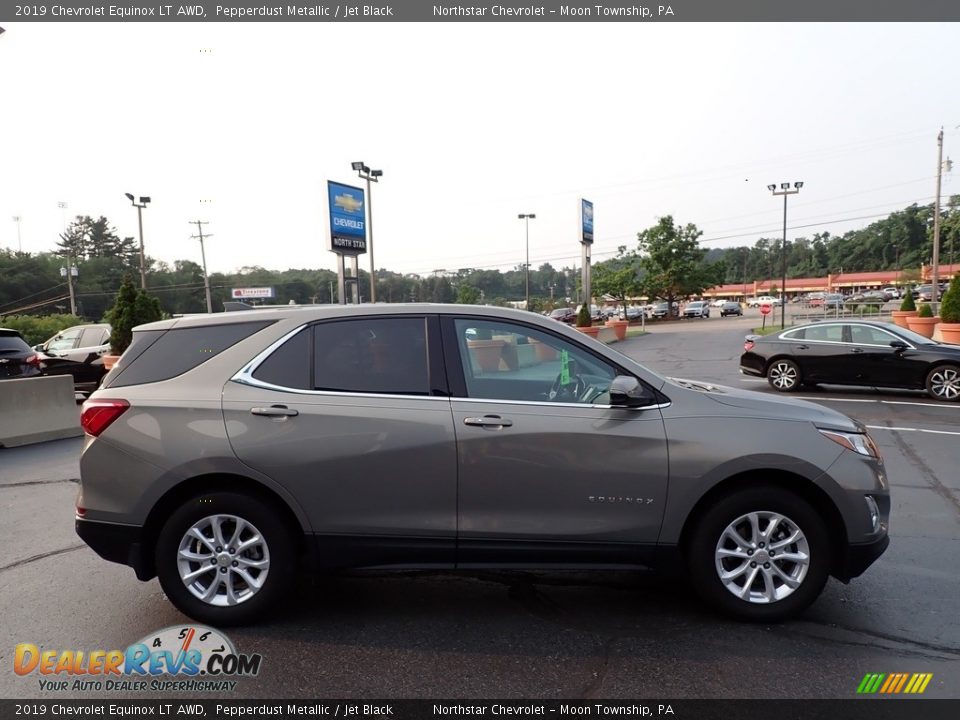 2019 Chevrolet Equinox LT AWD Pepperdust Metallic / Jet Black Photo #10