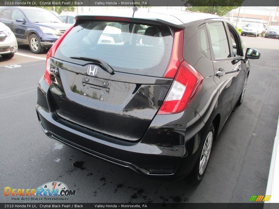 2019 Honda Fit LX Crystal Black Pearl / Black Photo #5