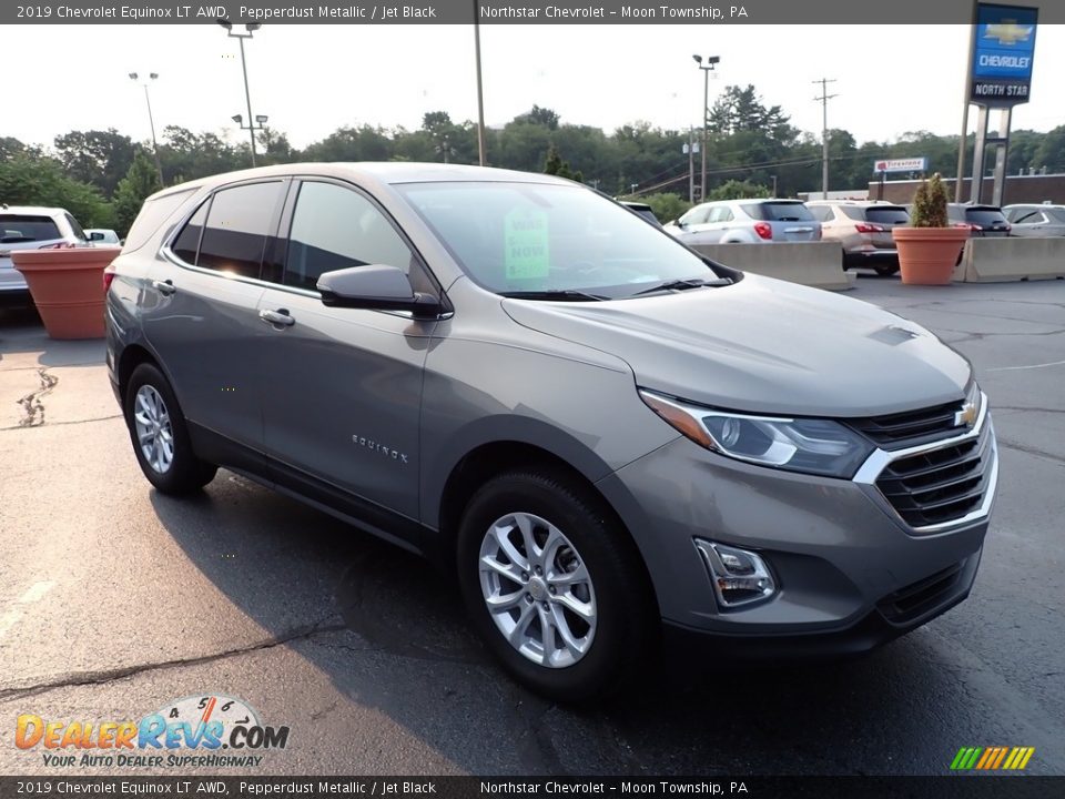 2019 Chevrolet Equinox LT AWD Pepperdust Metallic / Jet Black Photo #11