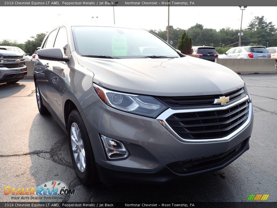 2019 Chevrolet Equinox LT AWD Pepperdust Metallic / Jet Black Photo #12