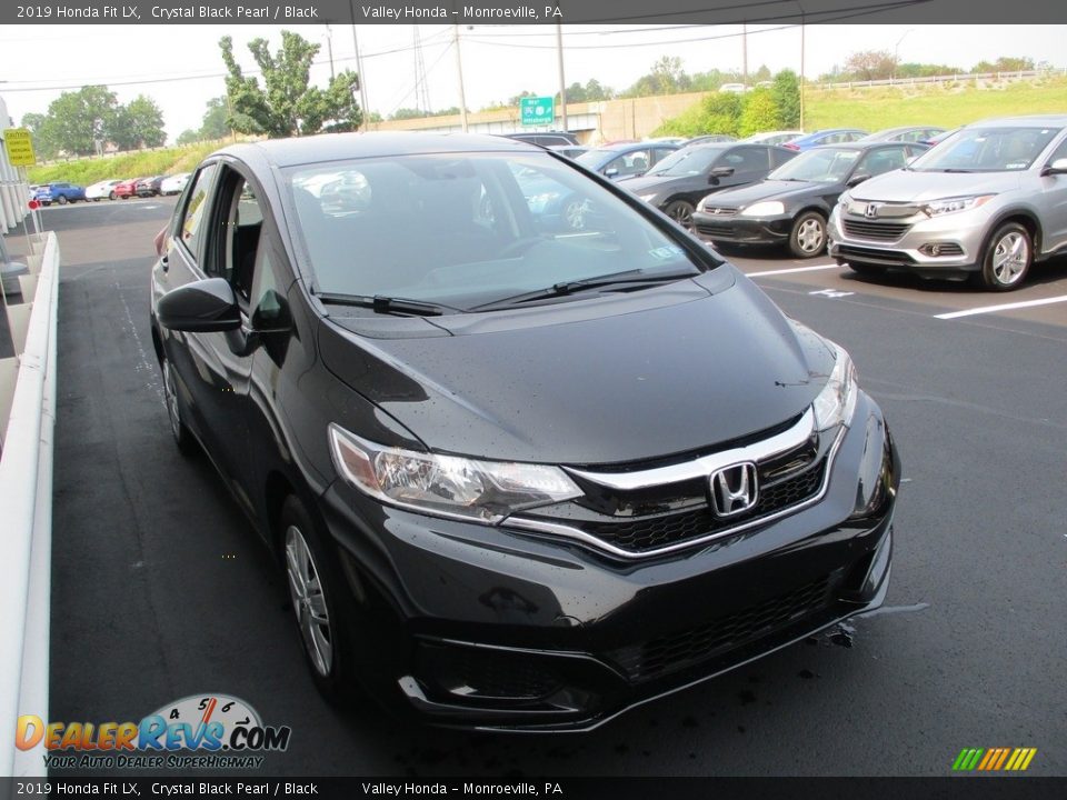 2019 Honda Fit LX Crystal Black Pearl / Black Photo #7