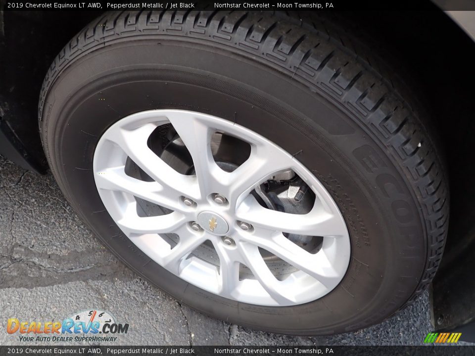 2019 Chevrolet Equinox LT AWD Pepperdust Metallic / Jet Black Photo #14