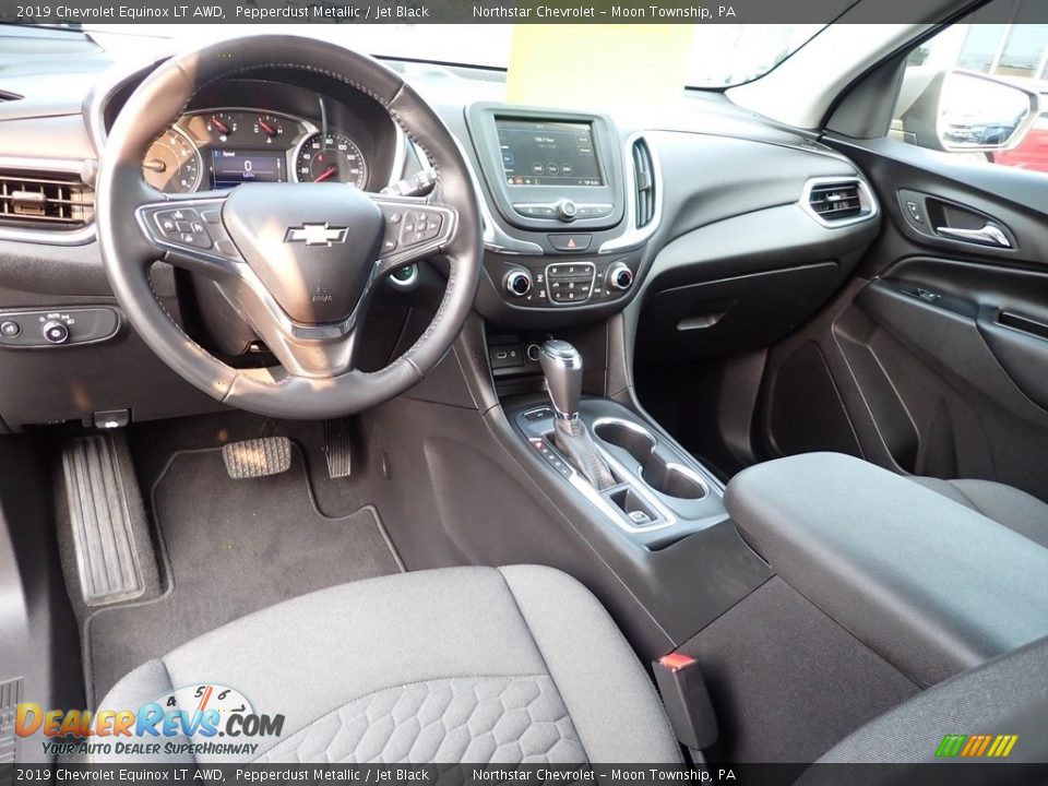 2019 Chevrolet Equinox LT AWD Pepperdust Metallic / Jet Black Photo #22