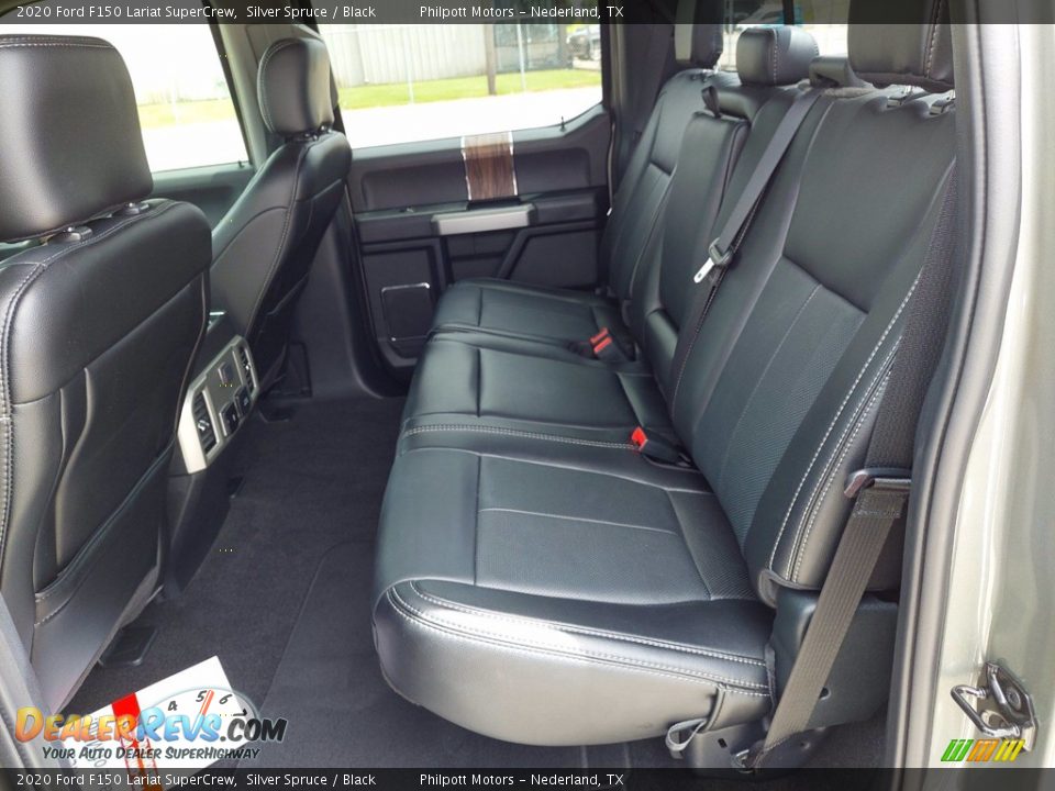 Rear Seat of 2020 Ford F150 Lariat SuperCrew Photo #22