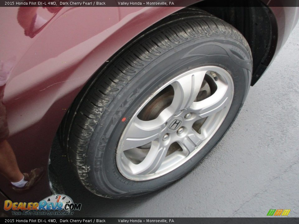 2015 Honda Pilot EX-L 4WD Dark Cherry Pearl / Black Photo #6