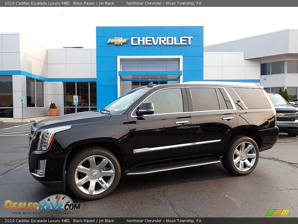 2019 Cadillac Escalade Luxury 4WD Black Raven / Jet Black Photo #1