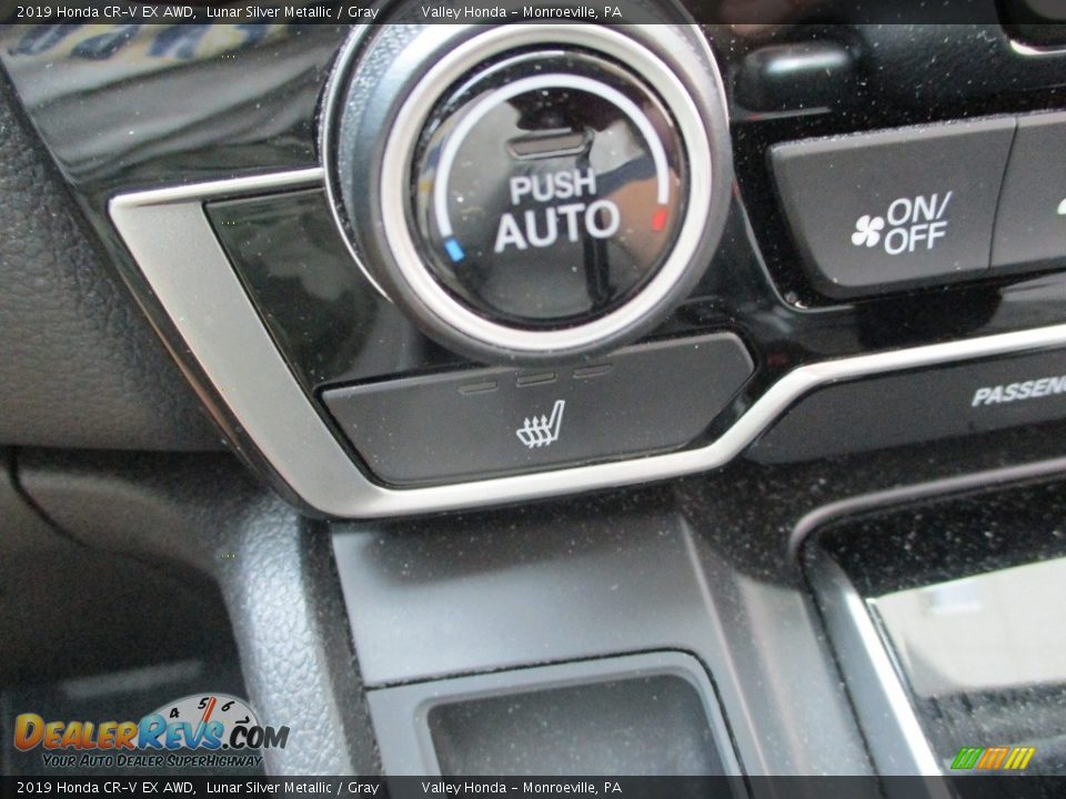 2019 Honda CR-V EX AWD Lunar Silver Metallic / Gray Photo #18
