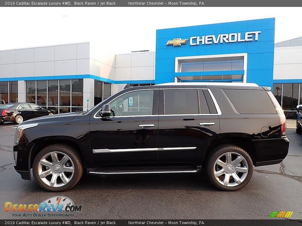 2019 Cadillac Escalade Luxury 4WD Black Raven / Jet Black Photo #3