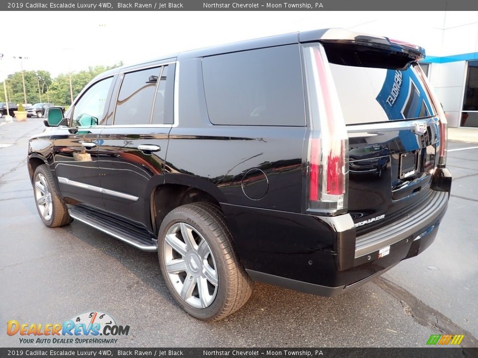 2019 Cadillac Escalade Luxury 4WD Black Raven / Jet Black Photo #4