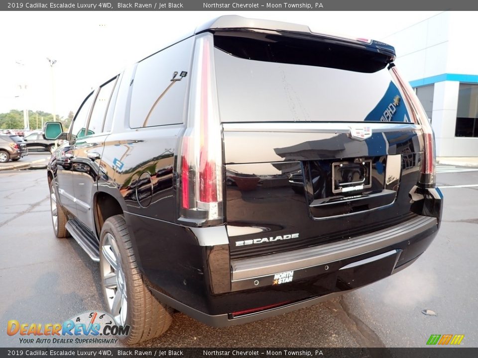 2019 Cadillac Escalade Luxury 4WD Black Raven / Jet Black Photo #5