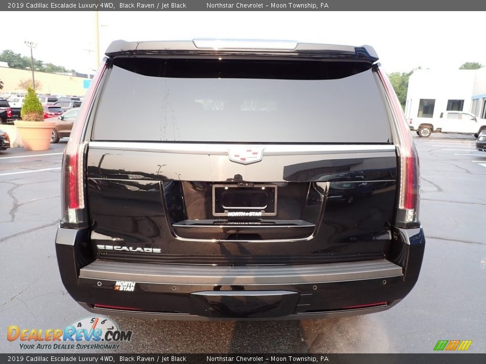 2019 Cadillac Escalade Luxury 4WD Black Raven / Jet Black Photo #6