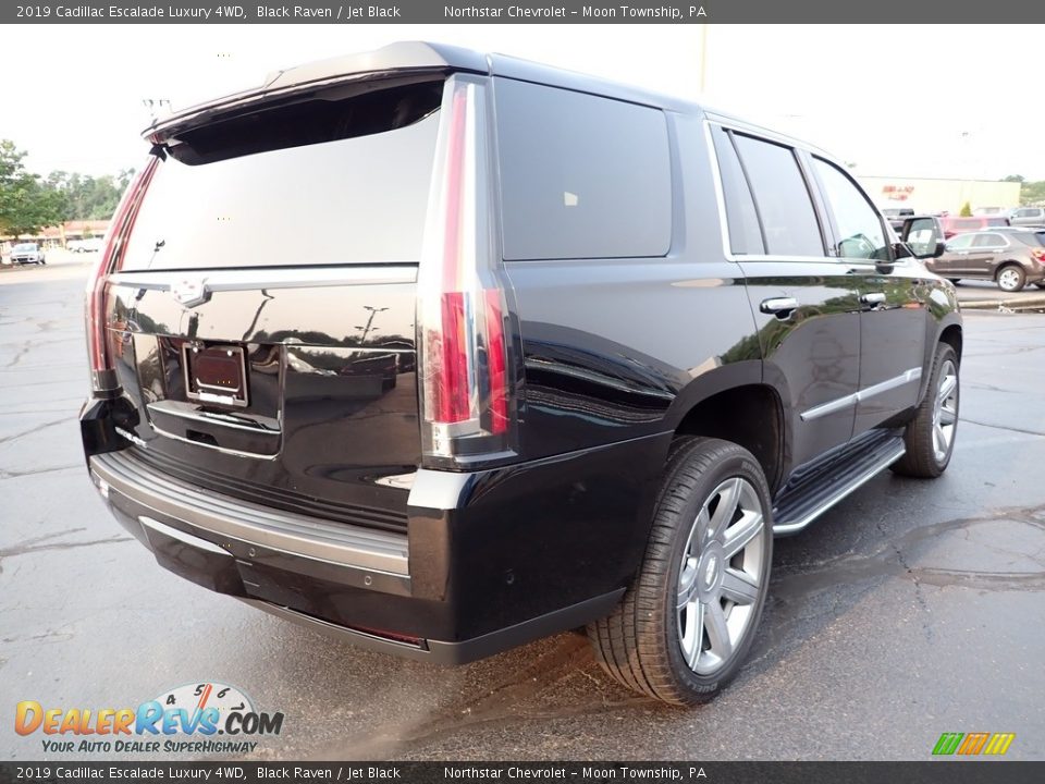 2019 Cadillac Escalade Luxury 4WD Black Raven / Jet Black Photo #8