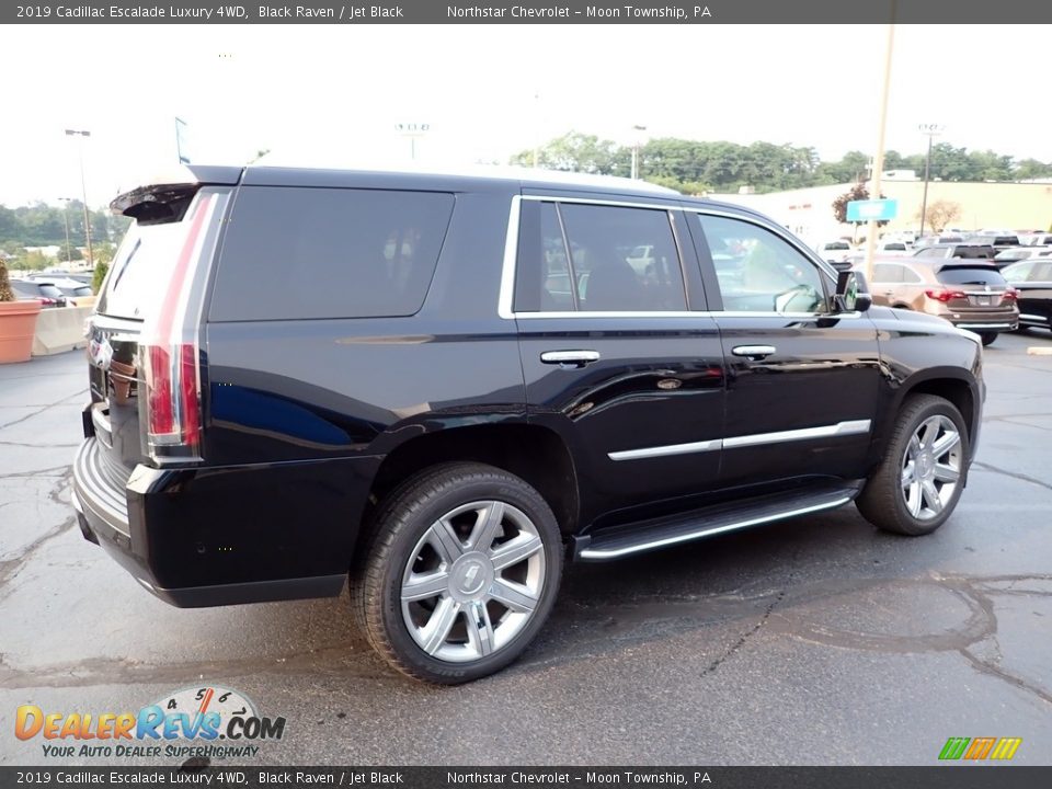 2019 Cadillac Escalade Luxury 4WD Black Raven / Jet Black Photo #9